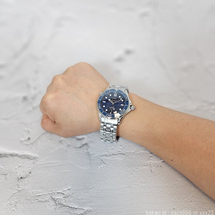 오메가 코액시얼 씨마스터 다이버300M 블루 레플리카 미러급 SA급 S급 고퀄리티  [남성] 16