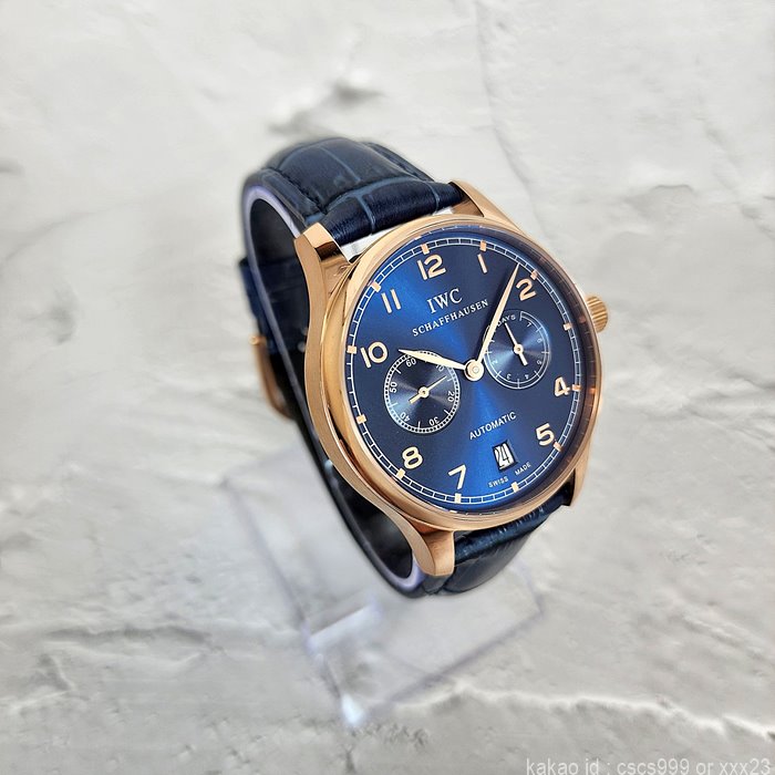 IWC 포르투기저 부티크에디션 블루다이얼 레플리카 미러급 SA급 S급 고퀄리티 시계 [남성] 4