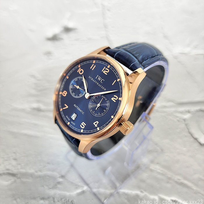 IWC 포르투기저 부티크에디션 블루다이얼 레플리카 미러급 SA급 S급 고퀄리티 시계 [남성] 5