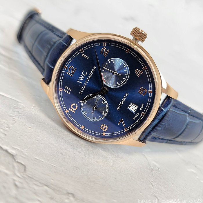 IWC 포르투기저 부티크에디션 블루다이얼 레플리카 미러급 SA급 S급 고퀄리티 시계 [남성] 7