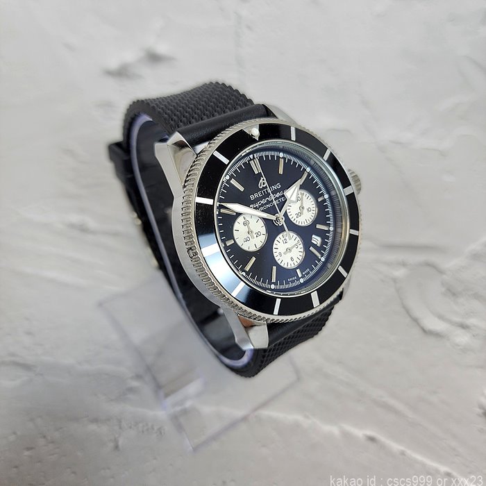 브라이틀링 슈퍼오션 헤리티지 블랙다이얼레플리카 미러급 SA급 S급 고퀄리티 시계 [남성] 7