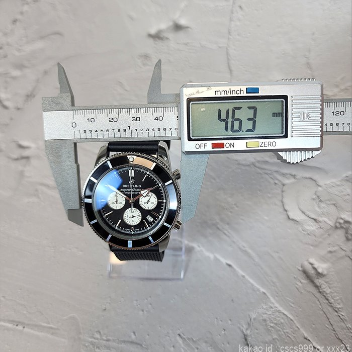 브라이틀링 슈퍼오션 헤리티지 블랙다이얼레플리카 미러급 SA급 S급 고퀄리티 시계 [남성] 8