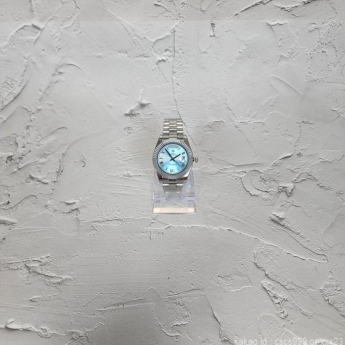 로렉스 데이데이트 아이스블루다이얼 레플리카 미러급 SA급 S급 고퀄리티 시계 [남성] - best 13