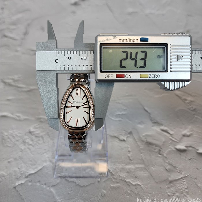 불가리 세르펜티 세두토리 워치 화이트다이얼 콤비 다이아레플리카 미러급 SA급 S급 고퀄리티 시계 [여성] 9