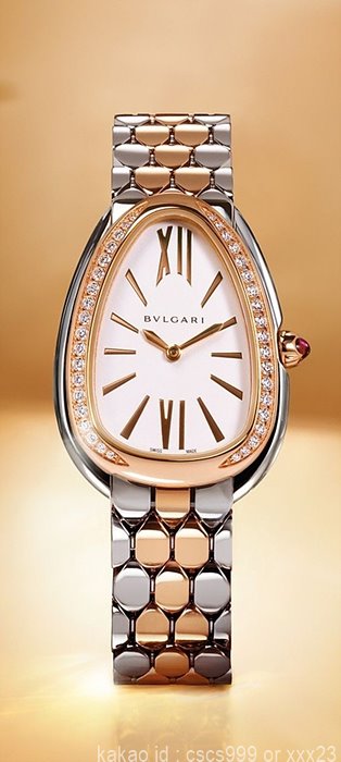 불가리 세르펜티 세두토리 워치 화이트다이얼 콤비 다이아레플리카 미러급 SA급 S급 고퀄리티 시계 [여성] 15