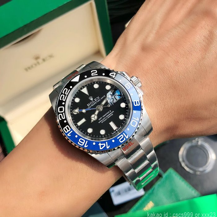 로렉스 GMT 시계 (2 color) 레플리카 미러급 SA급 S급 고퀄리티 워치 [남성] 2