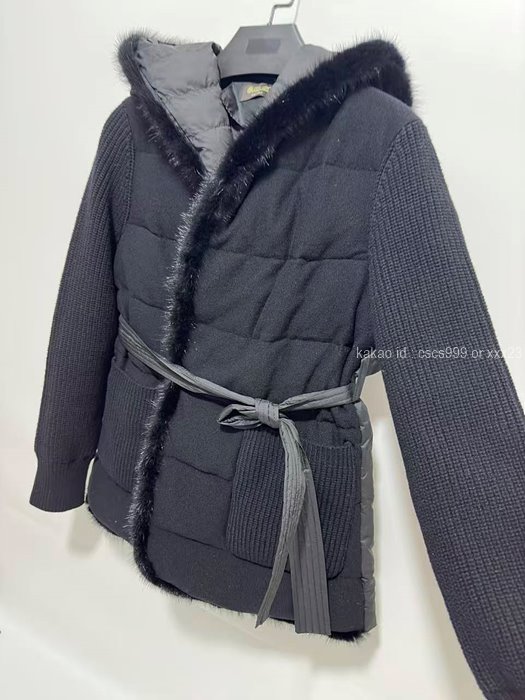 2025.12.13_[윤ㅇㅇ 고객님 주문제품 검수사진] 로로피아나 후드 패딩 니트 레플리카 미러급 SA급 S급 고퀄리티 하이엔드 최상급  3