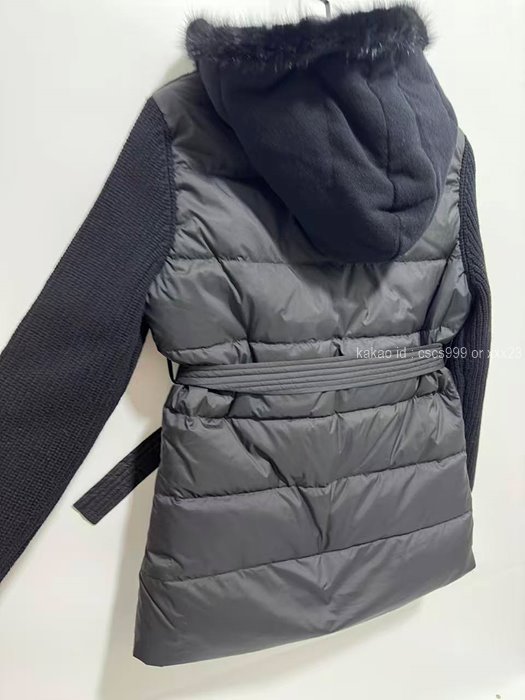 2025.12.13_[윤ㅇㅇ 고객님 주문제품 검수사진] 로로피아나 후드 패딩 니트 레플리카 미러급 SA급 S급 고퀄리티 하이엔드 최상급  5