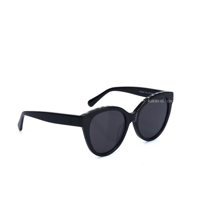 샤넬 로고 버터플라이 선글라스5414 블랙 레플리카 미러급 SA급 S급 고퀄리티 최상급 하이엔드 셀럽 선글라스 [여성] 6