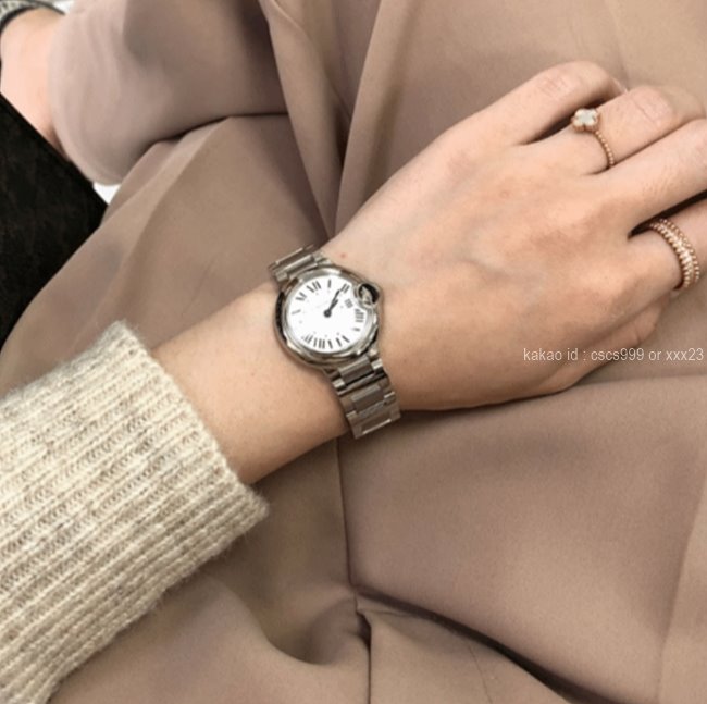 까르띠에 발롱블루 (4 size) 시계 (쿼츠,오토매틱) 레플리카 미러급 SA급 S급 고퀄리티 최상급 하이엔드 워치 [남성여성공용] 21