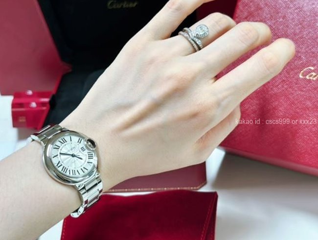 까르띠에 발롱블루 (4 size) 시계 (쿼츠,오토매틱) 레플리카 미러급 SA급 S급 고퀄리티 최상급 하이엔드 워치 [남성여성공용] 39