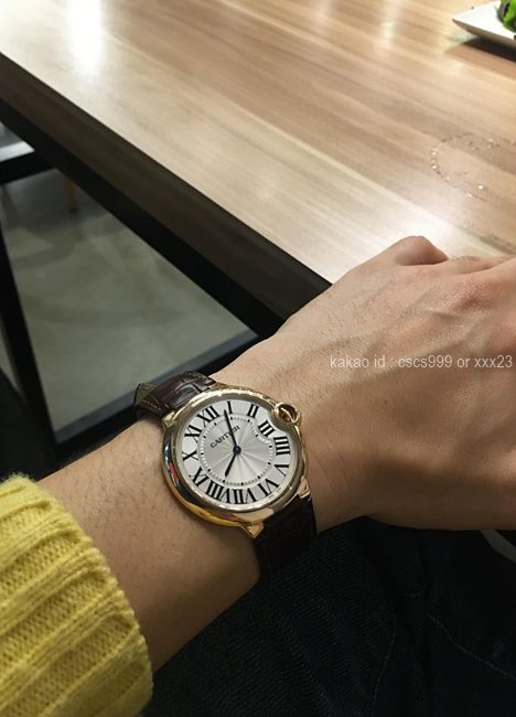 까르띠에 발롱블루 (4 size) 시계 (쿼츠,오토매틱) 레플리카 미러급 SA급 S급 고퀄리티 최상급 하이엔드 워치 [남성여성공용] 58