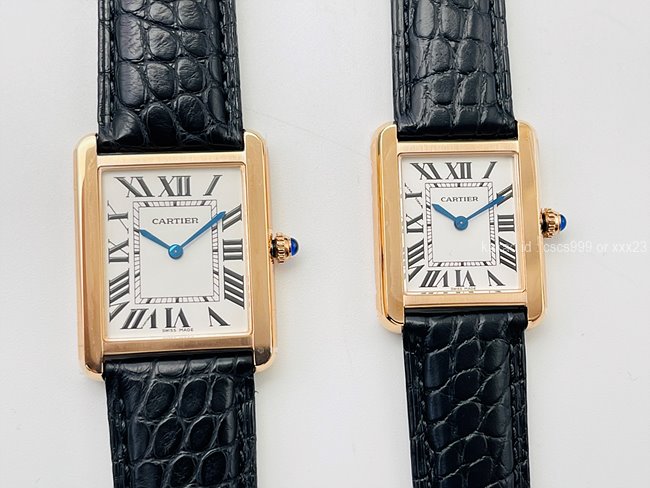 까르띠에 탱크 (3 size) 머스트 솔로 시계 레플리카 미러급 SA급 S급 고퀄리티 최상급 하이엔드 워치 [남성여성공용] 6