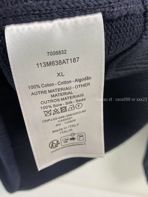 2025.11.11_[송ㅇㅇ 고객님 주문제품 검수사진] 디올 긴팔 라운드 니트티 레플리카 미러급 SA급 S급 고퀄리티 하이엔드 최상급 스웨터 4