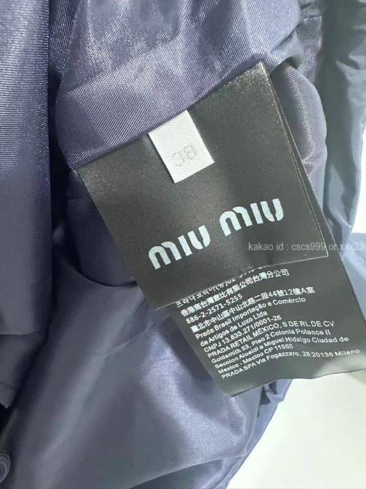 2025.11.19_[한ㅇㅇ 고객님 주문제품 검수사진] 미우미우 패딩 자켓 레플리카 미러급 SA급 S급 고퀄리티 하이엔드 최상급 점퍼 8