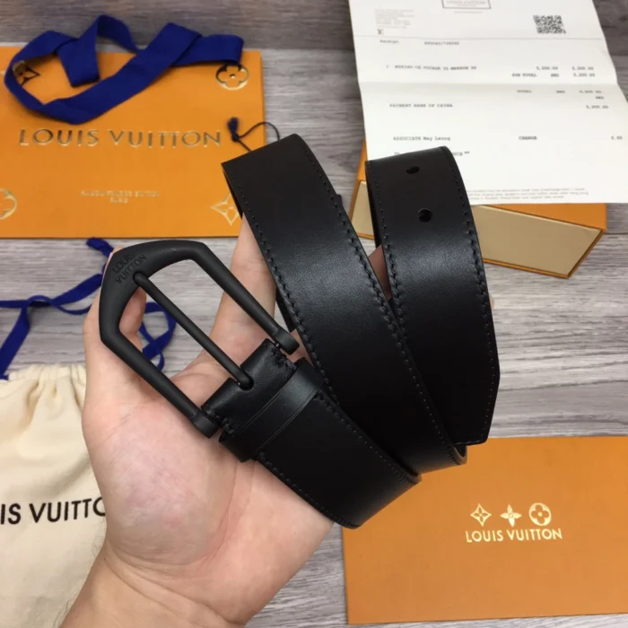 루이비통 남성용 단색 벨트 2컬러 레플리카 미러급 SA급 S급 고퀄리티  [남성] 최상급 하이엔드 - best 3