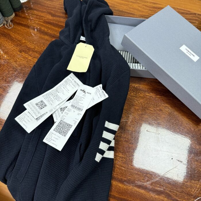 톰브라운 와블 사선 지퍼 후드집업 네이비 레플리카 미러급 SA급 S급 고퀄리티 하이엔드 최상급 의류 [여성] 4