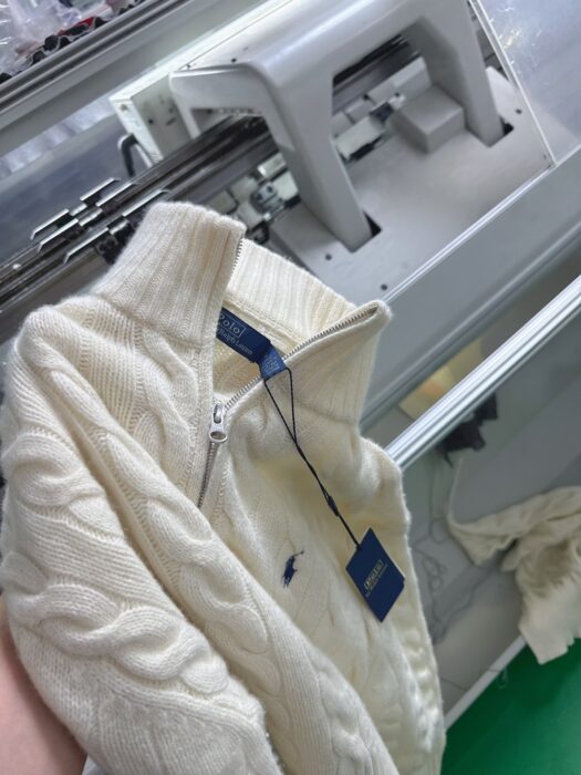 폴로 랄프로렌 Ralph Lauren 자카드 순색 반지퍼 니트 베이지 레플리카 미러급 SA급 S급 고퀄리티 하이엔드 최상급 의류 [여성] 8