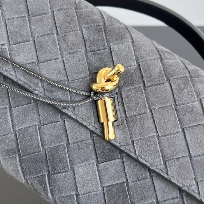 보테가베네타 안디아모 클러치 741511 그레이 스웨이드 레플리카 미러급 SA급 S급 고퀄리티 최상급 하이엔드 가방 [여성] 6