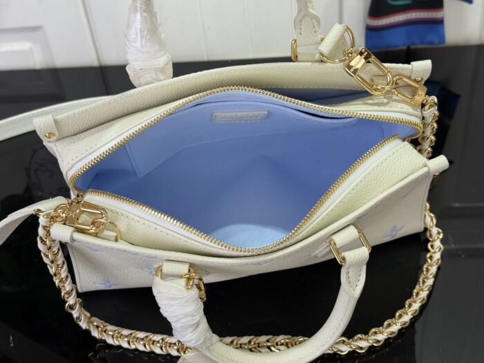 루이비통 온더고 이스트 웨스트 M27577 아이보리 블루 레플리카 미러급 SA급 S급 고퀄리티 최상급 하이엔드 가방 [여성] 3