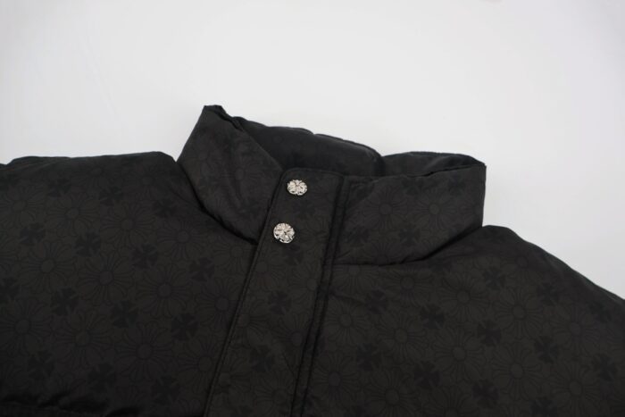 크롬하츠 올 오버 플라워 순색 패딩 블랙 레플리카 미러급 SA급 S급 고퀄리티 하이엔드 최상급 의류 [남성여성공용] 5