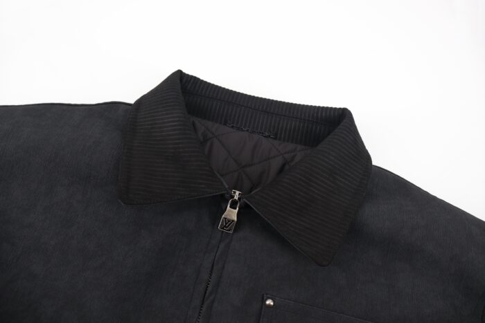 루이비통 LV 니고 이음 퀼팅 자켓 블랙 레플리카 미러급 SA급 S급 고퀄리티 하이엔드 최상급 의류 [남성여성공용] 4