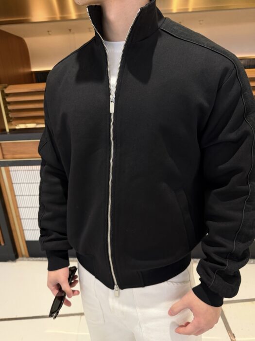 디올 소매 블랙 오블리크 지퍼 자켓 블랙 레플리카 미러급 SA급 S급 고퀄리티 하이엔드 최상급 의류 [남성여성공용]