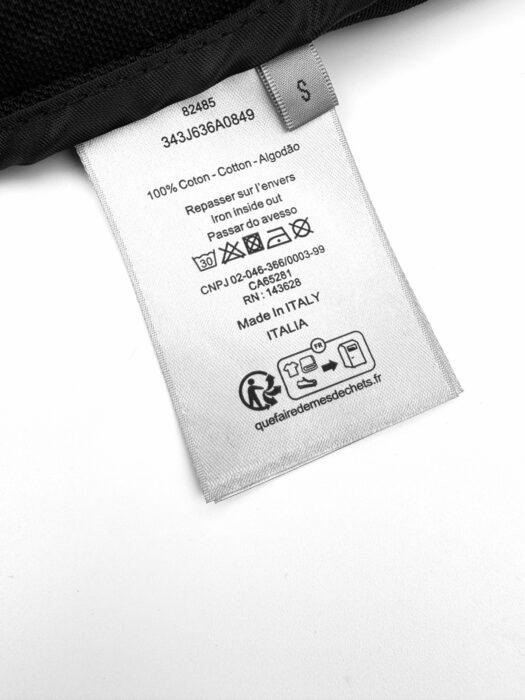 디올 옆 블랙 오블리크 운동 팬츠 블랙 레플리카 미러급 SA급 S급 고퀄리티 하이엔드 최상급 의류 [남성여성공용] 12