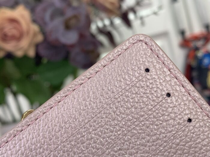 루이비통 포르투포유 클레어 스노우위펄 M27072 핑크 레플리카 미러급 SA급 S급 고퀄리티 최상급 하이엔드 지갑 [여성] 8