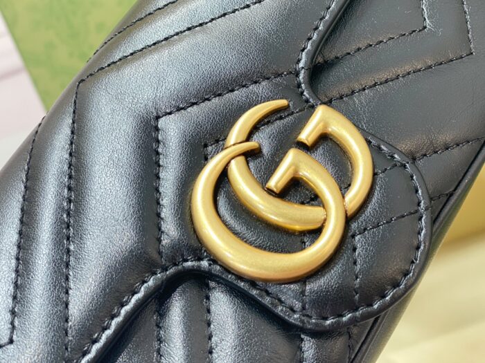 구찌 GG 마몽 마틀라세 슈퍼 미니백 블랙 476433 레플리카 미러급 SA급 S급 고퀄리티 최상급 하이엔드 가방 [여성] 7