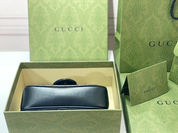 구찌 GG 마몽 마틀라세 슈퍼 미니백 블랙 476433 레플리카 미러급 SA급 S급 고퀄리티 최상급 하이엔드 가방 [여성] 6