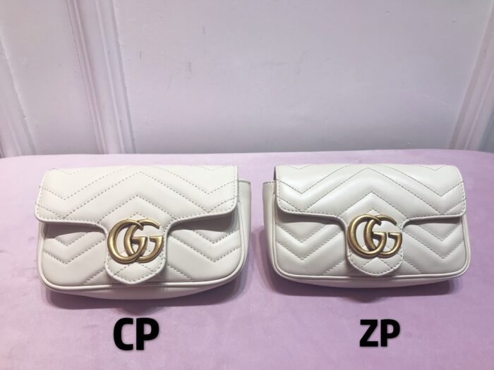 구찌 마몽 마틀라세 레더 체인 숄더백 446744 화이트 레플리카 미러급 SA급 S급 고퀄리티 최상급 하이엔드 가방 [여성] 2