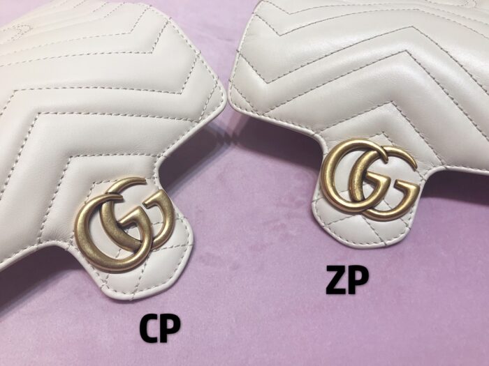 구찌 마몽 마틀라세 레더 체인 숄더백 446744 화이트 레플리카 미러급 SA급 S급 고퀄리티 최상급 하이엔드 가방 [여성] 6