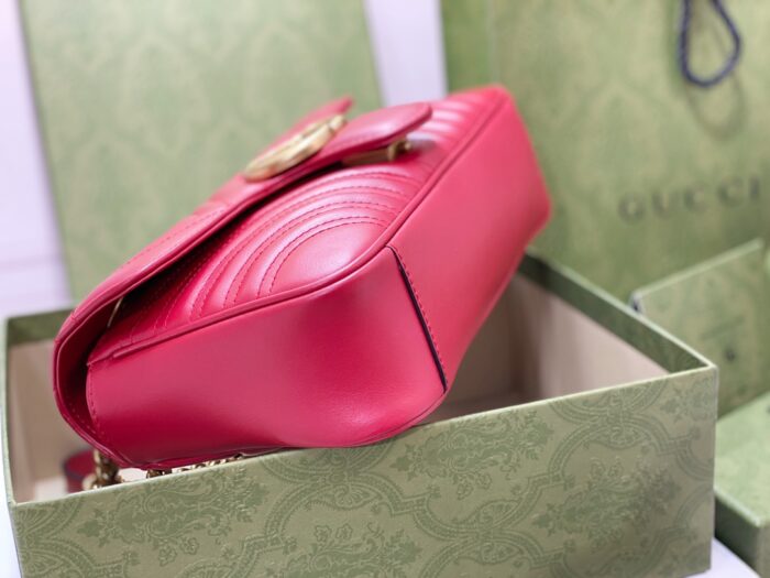 구찌 GG 마몽 마틀라세 숄더백 443497 레드 레플리카 미러급 SA급 S급 고퀄리티 최상급 하이엔드 가방 [여성] 6