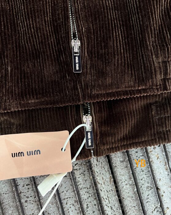 미우미우 코듀로이 블루종 자켓 코코아 브라운 레플리카 미러급 SA급 S급 고퀄리티 하이엔드 최상급 의류 [남성여성공용] 11