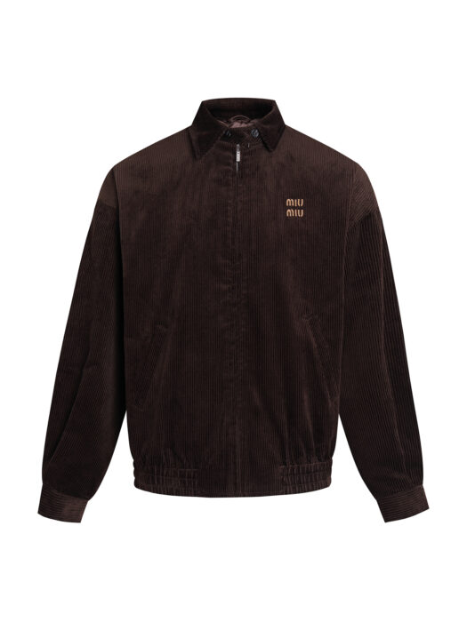 미우미우 코듀로이 블루종 자켓 코코아 브라운 레플리카 미러급 SA급 S급 고퀄리티 하이엔드 최상급 의류 [남성여성공용] 14