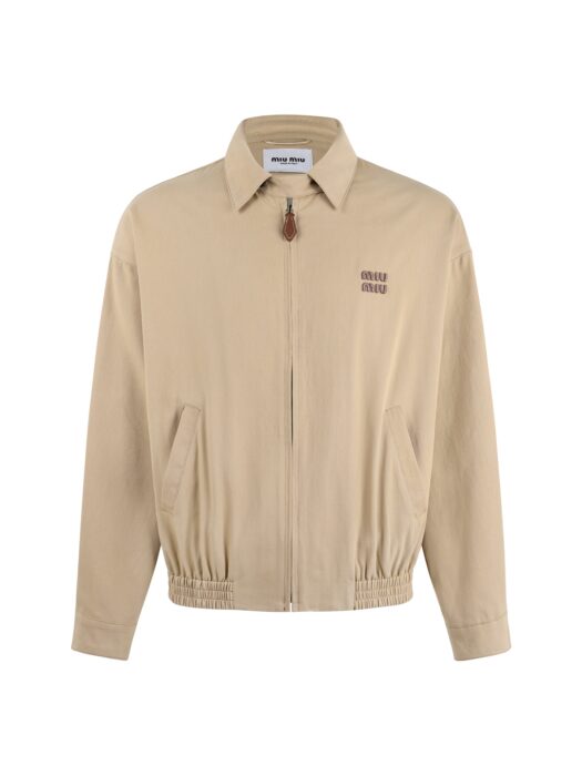 미우미우 라이트 데님 블루종 자켓 베이지 레플리카 미러급 SA급 S급 고퀄리티 하이엔드 최상급 의류 [남성여성공용] 17