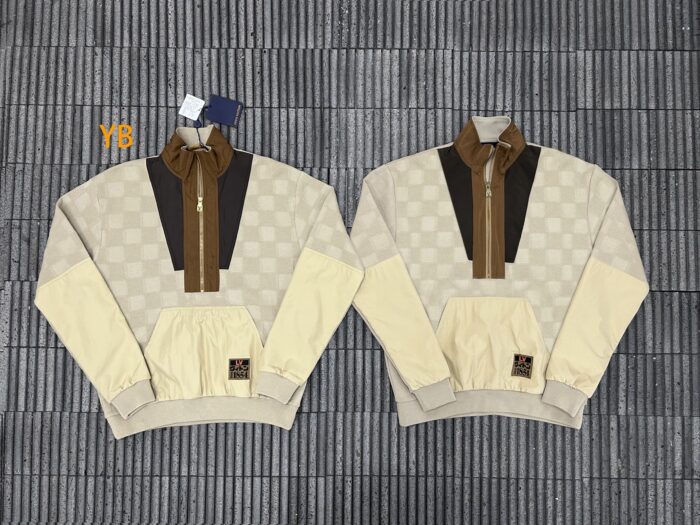 루이비통 다미에 하이브리드 하프 집 워크웨어 풀오버 자켓 1AIMK0 레플리카 미러급 SA급 S급 고퀄리티 하이엔드 최상급 의류 [남성여성공용] 3