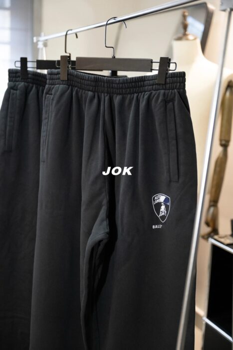 발렌시아가 람보르기니 로고 팬츠 블랙 레플리카 미러급 SA급 S급 고퀄리티 하이엔드 최상급 의류 [남성여성공용] 6