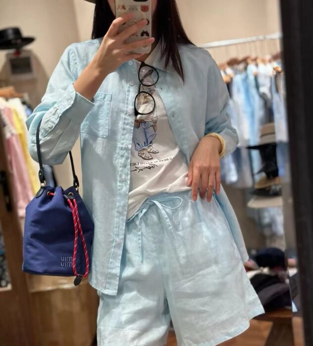 미우미우 모노그램 자수 캔버스 버킷백 (3 color) 레플리카 미러급 SA급 S급 고퀄리티 최상급 하이엔드 가방 [여성] 20