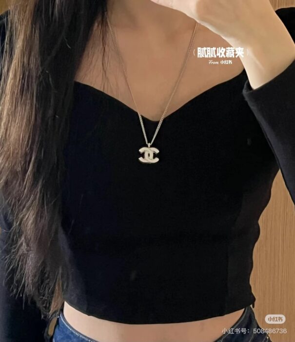 샤넬 화이트 CC로고 목걸이 실버 레플리카 미러급 SA급 S급 고퀄리티 최상급 하이엔드 악세사리 [남성여성공용] 8