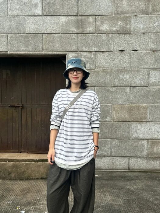 프라다 워싱 버킷햇 모자 블루 레플리카 미러급 SA급 S급 고퀄리티 최상급 하이엔드 악세사리 [남성여성공용] 11