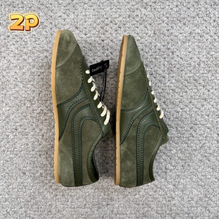 드리스 반 노튼 DRIES VAN NOTEN 스웨이드 독일군 스니커즈 그린 레플리카 미러급 SA급 S급 고퀄리티 최상급 하이엔드 신발 [남성여성공용] 2