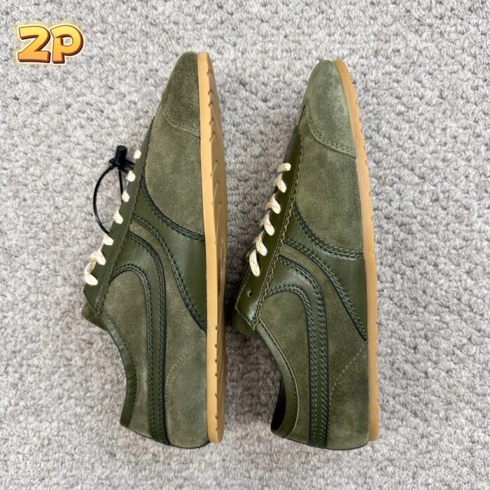 드리스 반 노튼 DRIES VAN NOTEN 스웨이드 독일군 스니커즈 그린 레플리카 미러급 SA급 S급 고퀄리티 최상급 하이엔드 신발 [남성여성공용] 3