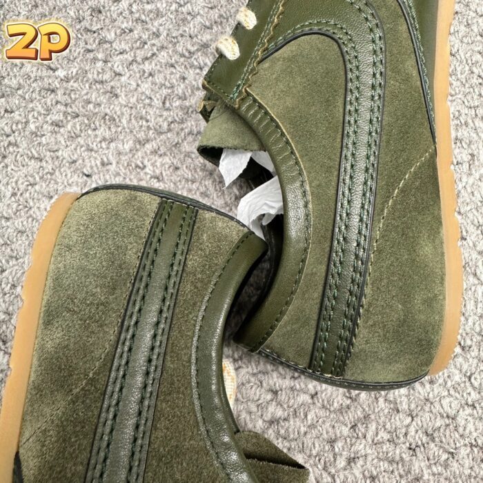 드리스 반 노튼 DRIES VAN NOTEN 스웨이드 독일군 스니커즈 그린 레플리카 미러급 SA급 S급 고퀄리티 최상급 하이엔드 신발 [남성여성공용] 10