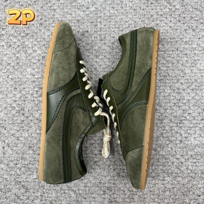 드리스 반 노튼 DRIES VAN NOTEN 스웨이드 독일군 스니커즈 그린 레플리카 미러급 SA급 S급 고퀄리티 최상급 하이엔드 신발 [남성여성공용] 6