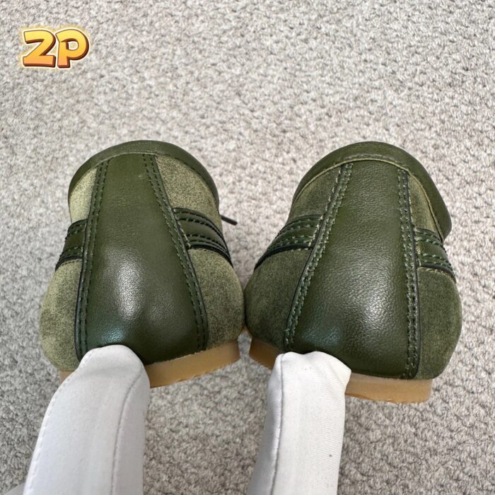 드리스 반 노튼 DRIES VAN NOTEN 스웨이드 독일군 스니커즈 그린 레플리카 미러급 SA급 S급 고퀄리티 최상급 하이엔드 신발 [남성여성공용] 8