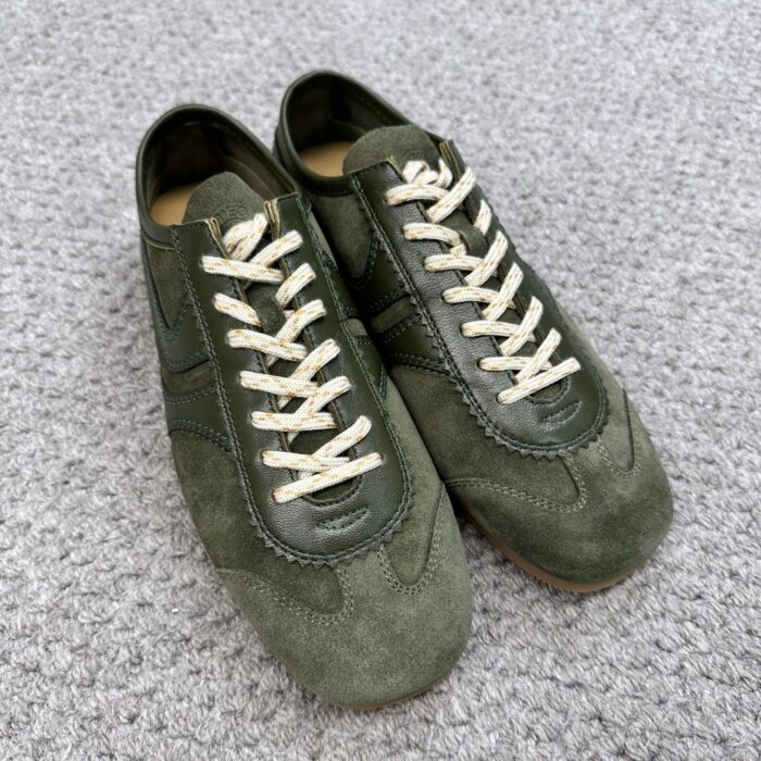 드리스 반 노튼 DRIES VAN NOTEN 스웨이드 독일군 스니커즈 그린 레플리카 미러급 SA급 S급 고퀄리티 최상급 하이엔드 신발 [남성여성공용] 15