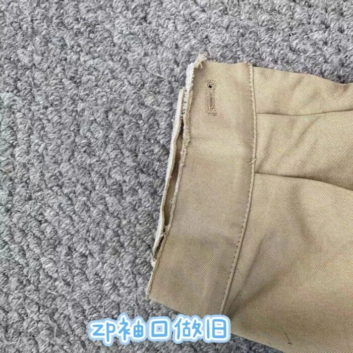 미우미우 모노그램 대미지 자켓 카키 레플리카 미러급 SA급 S급 고퀄리티 하이엔드 최상급 의류 [남성여성공용] 23