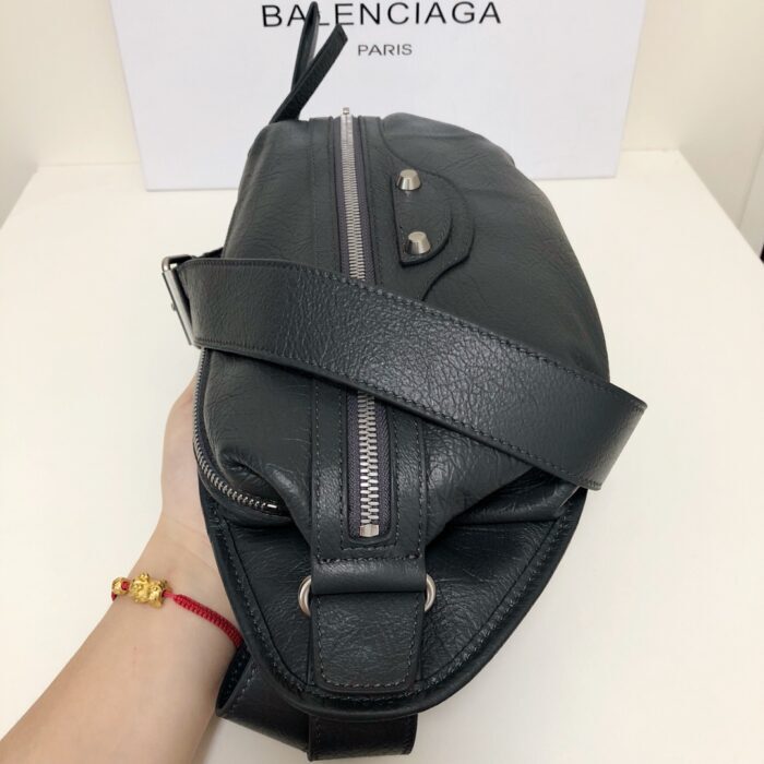 발렌시아가 양가죽 베이직 벨트백 블랙 레플리카 미러급 SA급 S급 고퀄리티 최상급 하이엔드 가방 [남성여성공용] 6